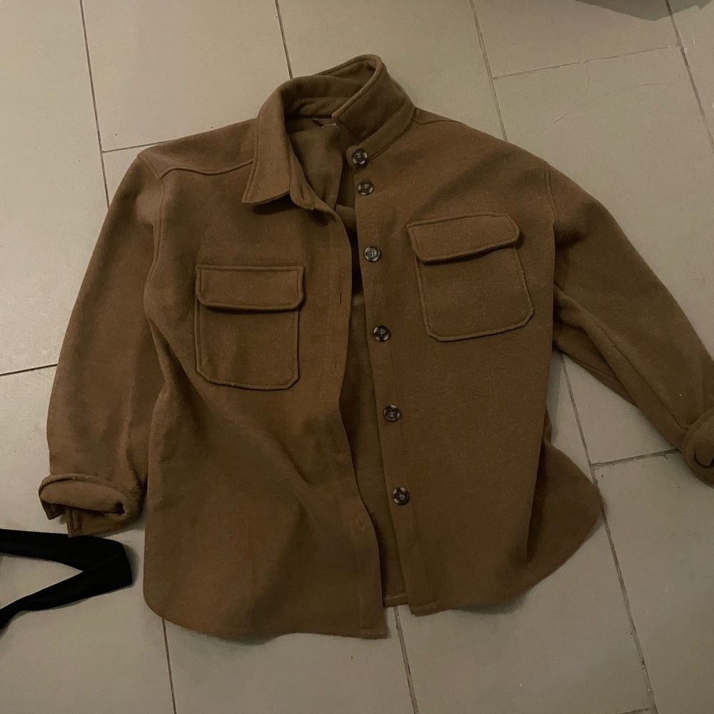 Ardene Brown Varsity Jacket